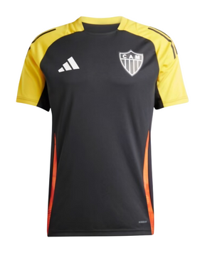 Camisa Atlético Mineiro Treino I 25/26 - Preta e Amarela