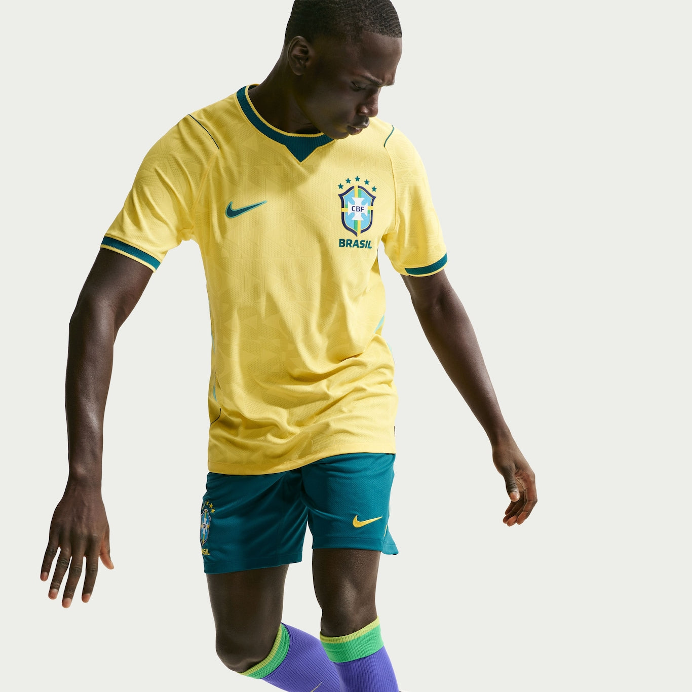 Camisa Brasil Nike I 2026/27 Jogador Pro Masculina