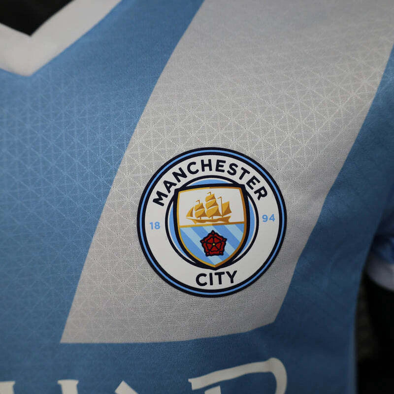Camisa Manchester City I 25/26 - Jogador Masculina
