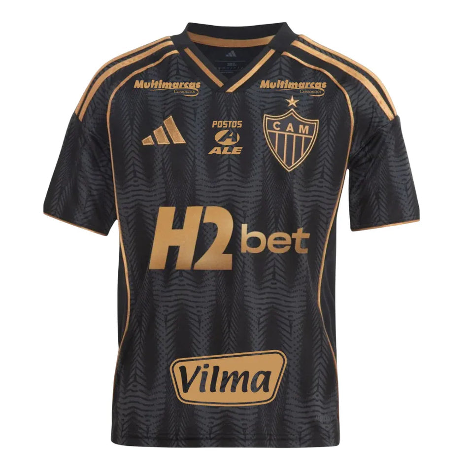Camisa Atlético Mineiro III  25/26 Torcedor Masculina + Patrocínios
