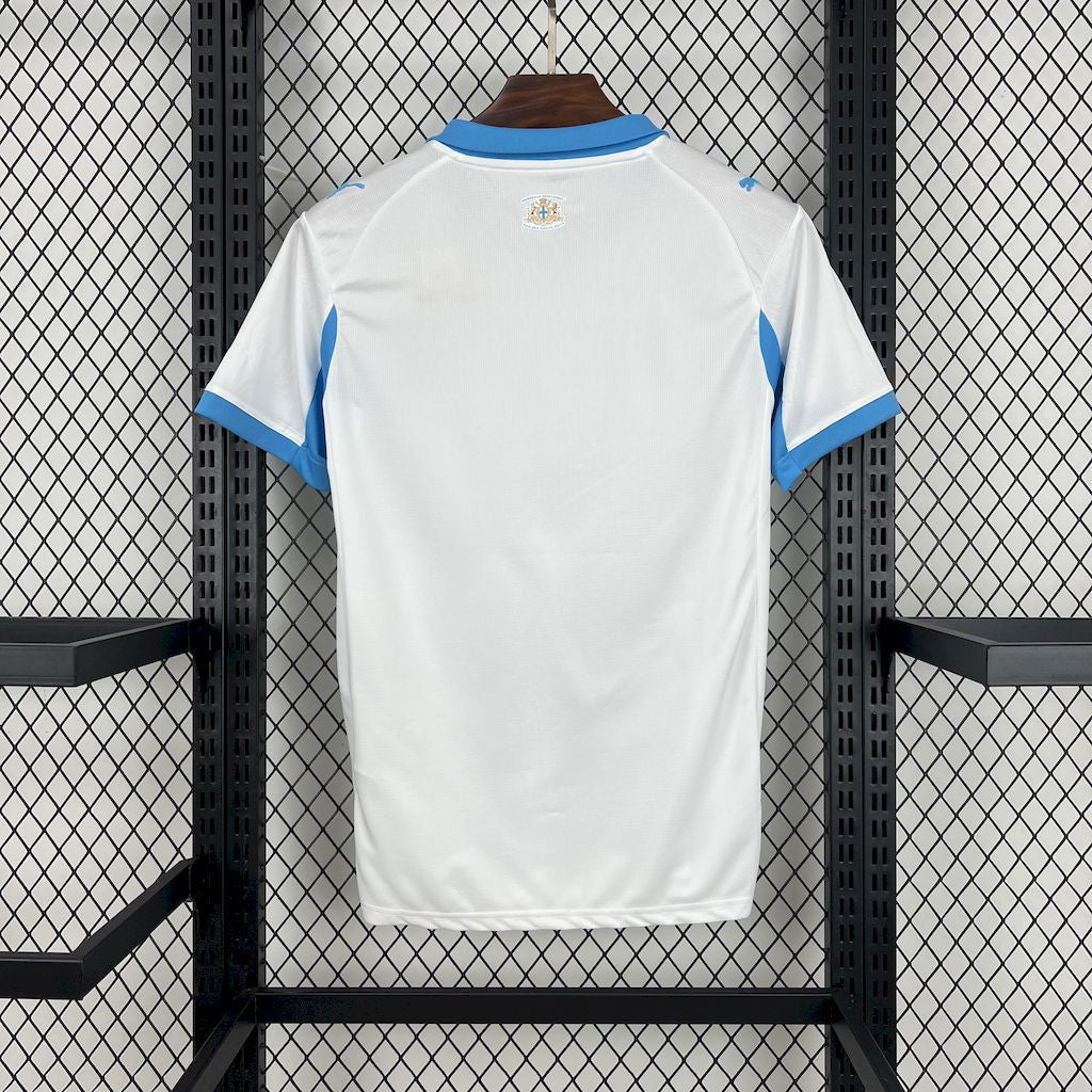 Camisa Olympique de Marseille I 25/26 - Torcedor Masculina - Branca