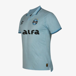 Camisa Grêmio II 25/26 - Jogador Masculina - Azul e Preta