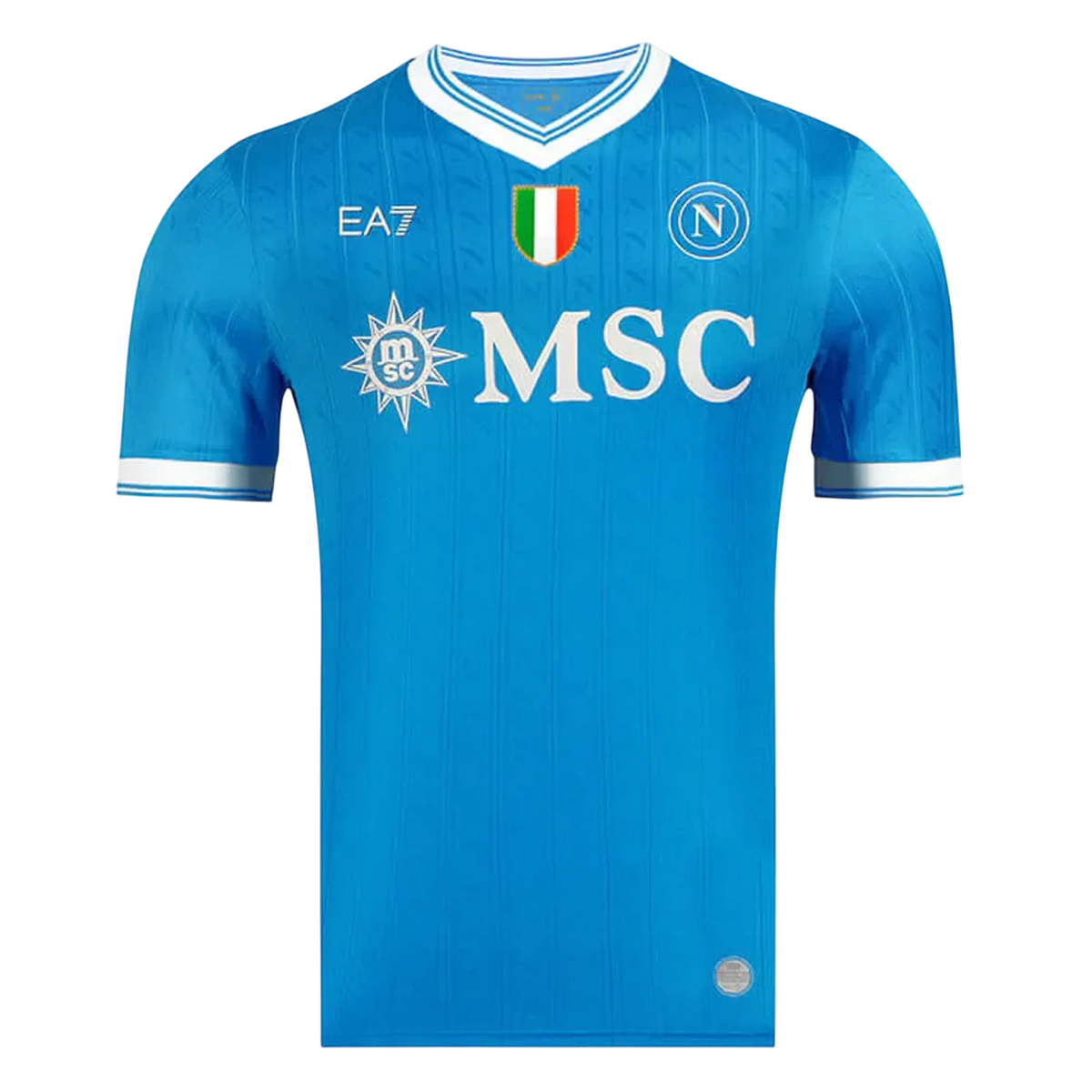 Camisa Napoli Home 25/26 EA7 Torcedor Masculina