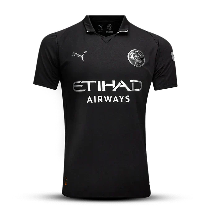 Camisa Manchester City II 25/26 - Torcedor Puma Masculina - Preta