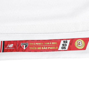 Camisa São Paulo Home 25/26 - Jogador Masculina - Branco