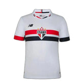 Camisa São Paulo Home 24/25 - Jogador Masculina - Branco