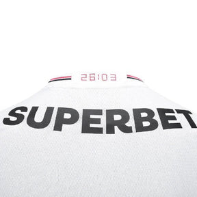 Camisa São Paulo Home 25/26 - Jogador Masculina - Branco