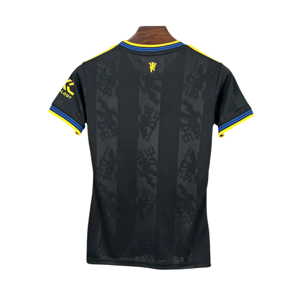 Camisa Manchester United III 25/26 - Torcedor Adidas Masculina - Preta