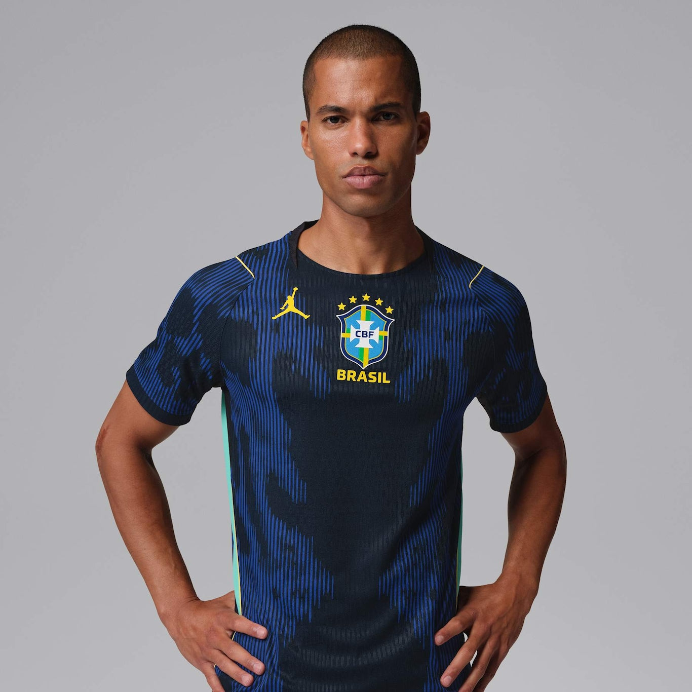Camisa Brasil Jordan II 2026/27 Jogador Pro Masculina