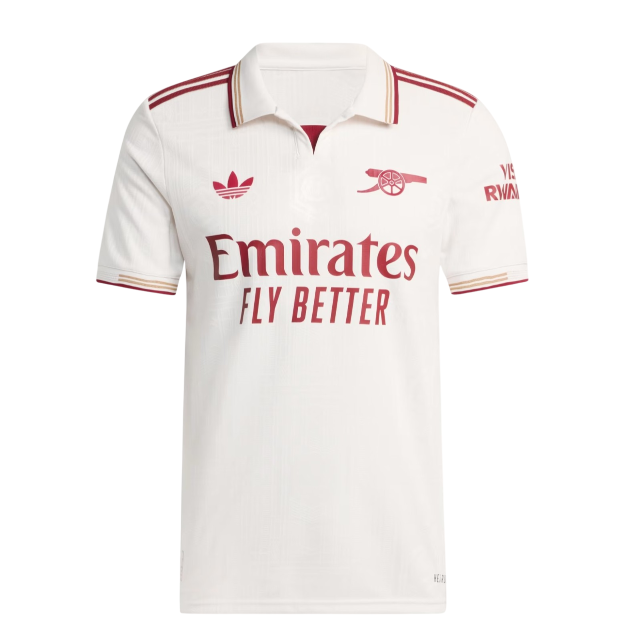 Camisa Arsenal III 25/26 Torcedor Adidas masculina - Off White