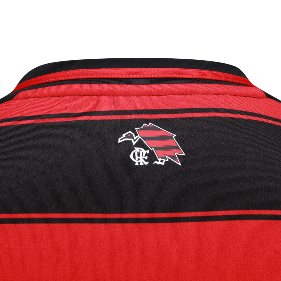 Camisa Flamengo I 25/26 - Vermelha e Preta