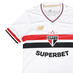 Camisa São Paulo Feminina I 25/26 - Branca