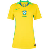 Camisa Seleção Brasileira Feminina I 25/26 - Torcedor Nike - Amarela