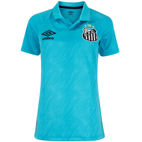 Camisa PEIXÃO Comemorativa  25/26 - Torcedor Feminina - Azul